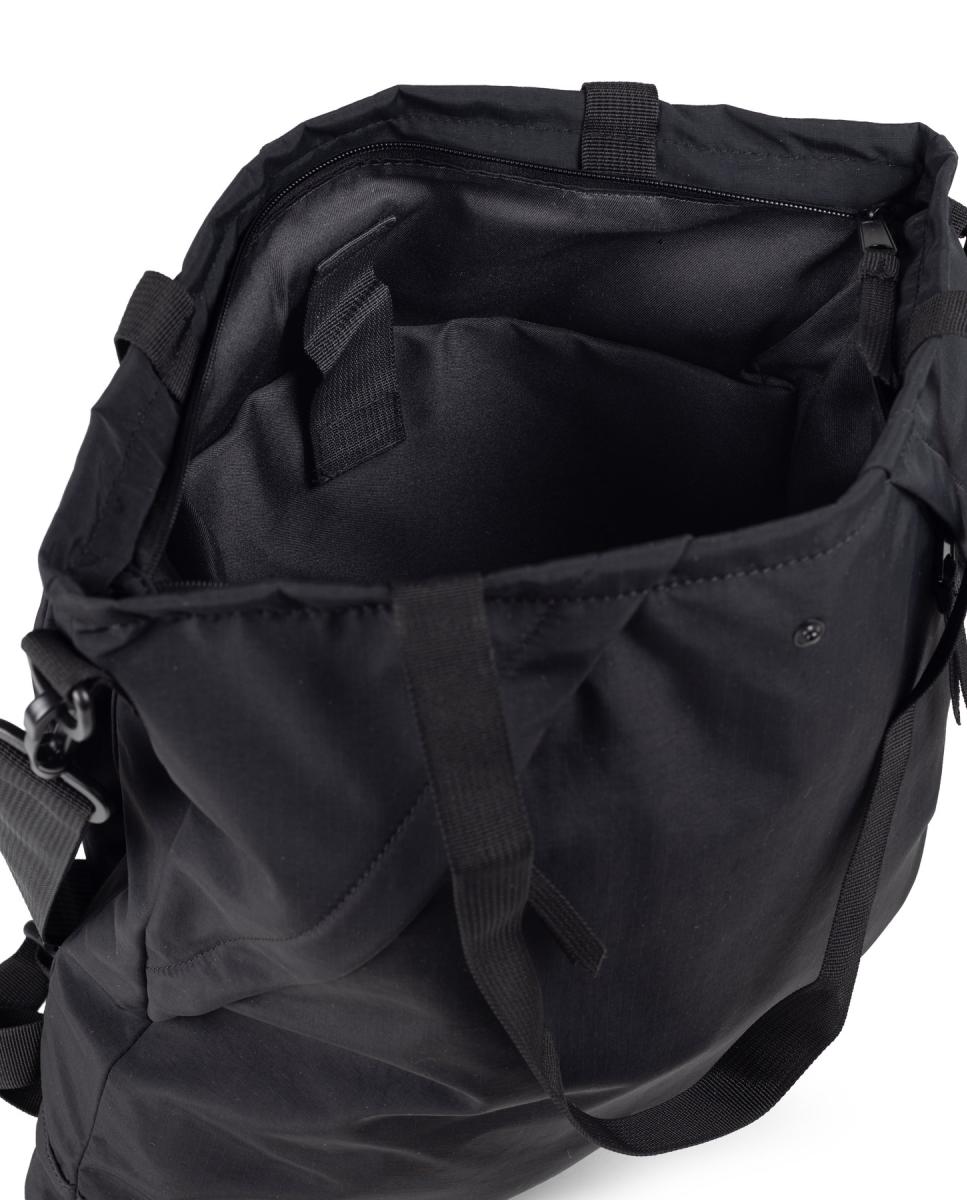 Bolso de casual de mujer SHALLOW TOTE BACKPACK BLACK MUNICH - Negro Negro-4