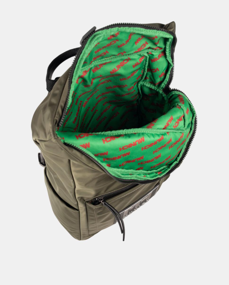 Bolso de casual de mujer IRIS BACKPACK KHAKI MUNICH - Caqui Caqui-4