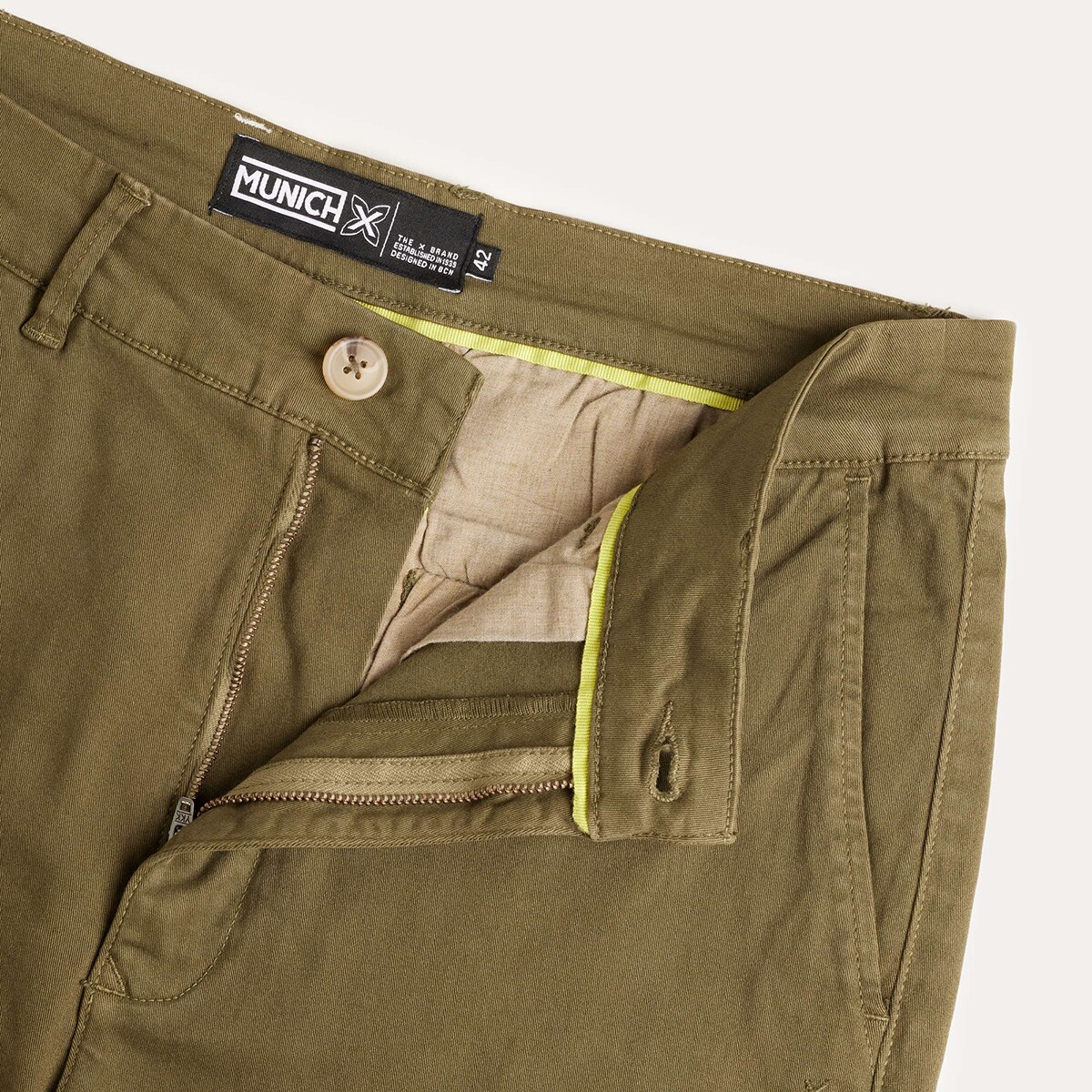 Pantalon chino de Hombreloop Munich - Natural Natural-4