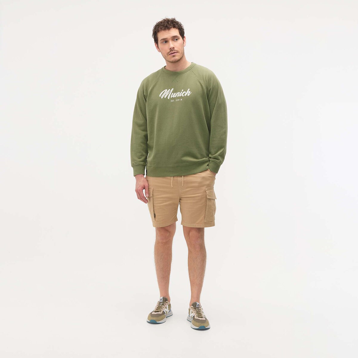 Sudadera de Hombre sweatshirt stanley Munich - Natural Natural-2