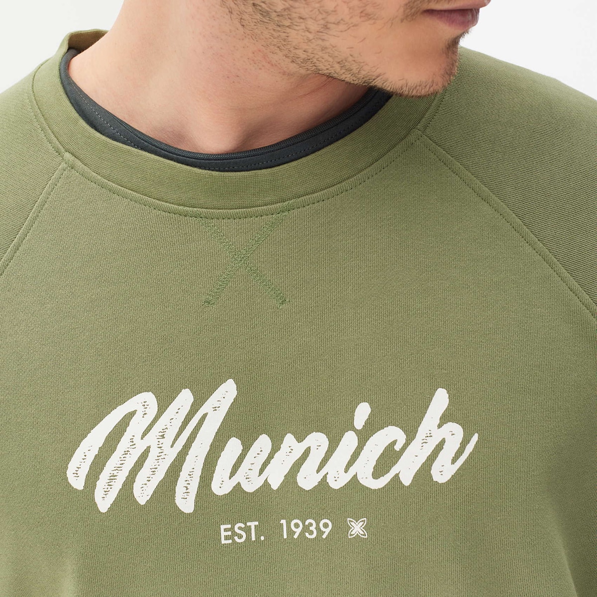 Sudadera de Hombre sweatshirt stanley Munich - Natural Natural-5