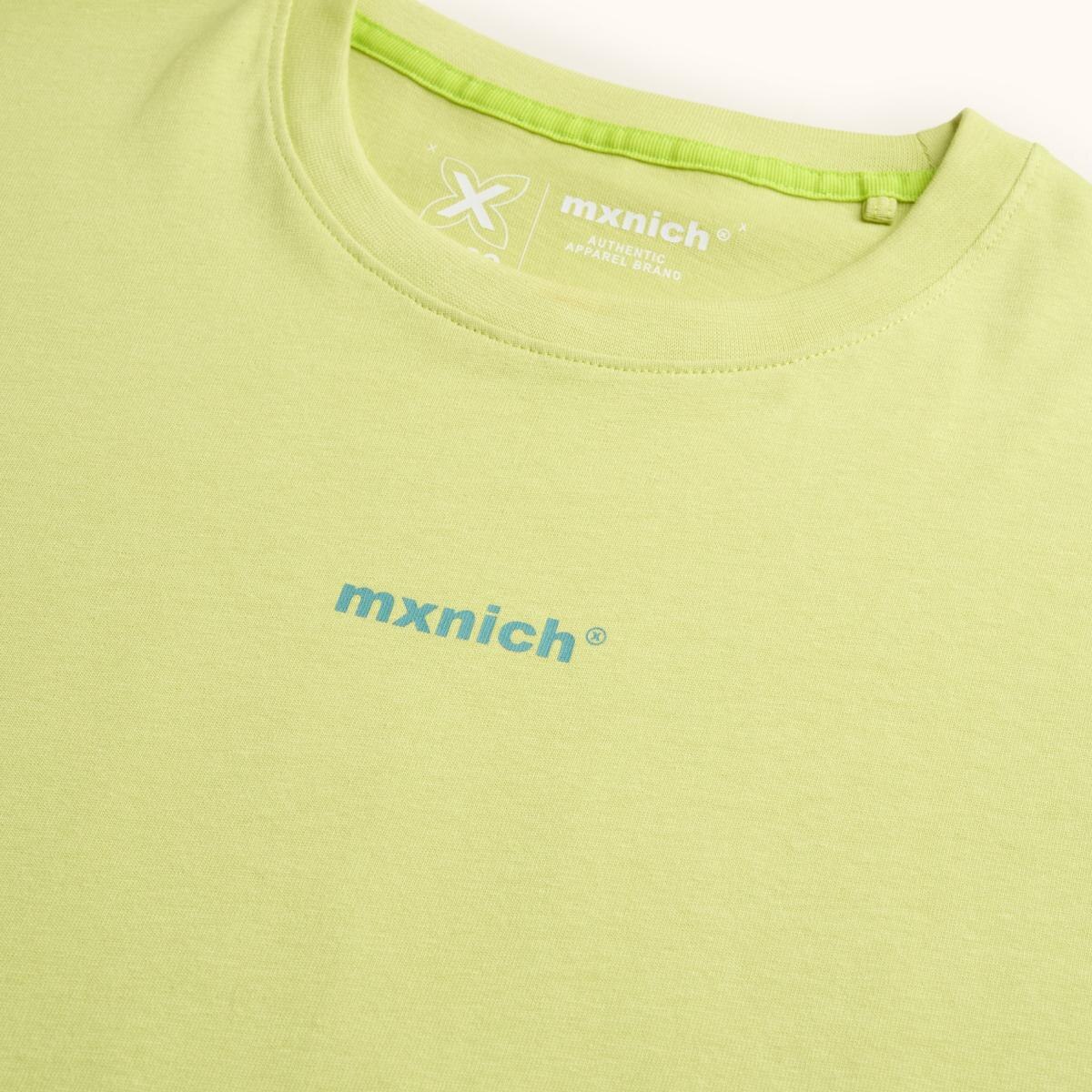 Camiseta de casual de hombre lime MUNICH - Amarillo claro Amarillo claro-3