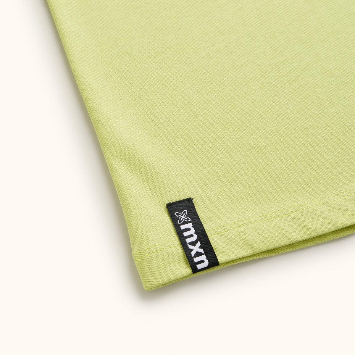 Camiseta de casual de hombre lime MUNICH - Amarillo claro Amarillo claro-4
