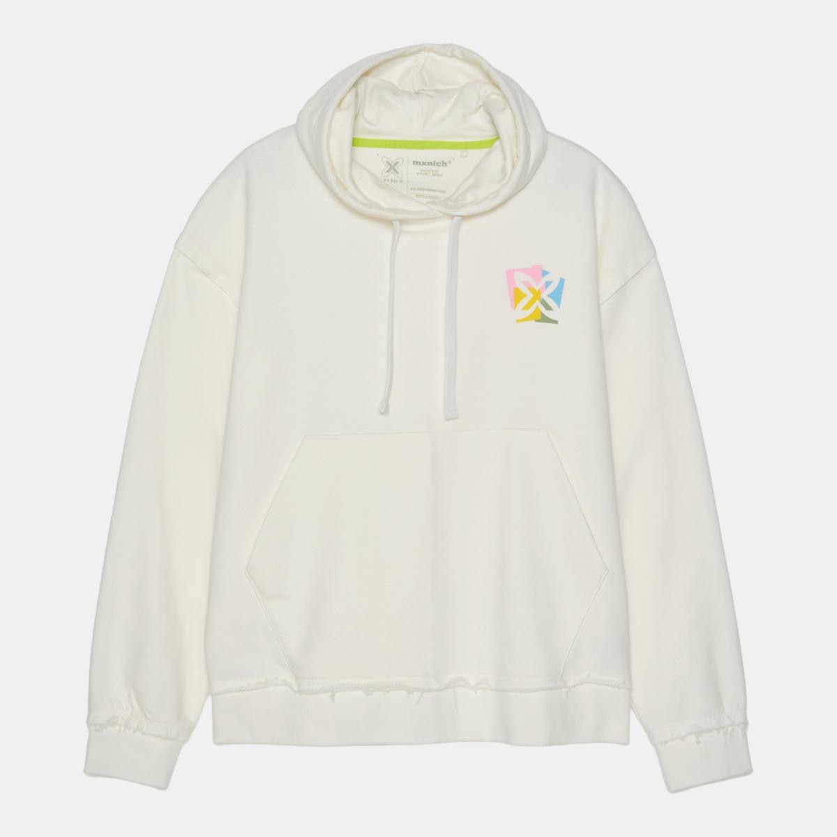 Sudadera de casual de hombre mosaic white MUNICH - Blanco Blanco-1