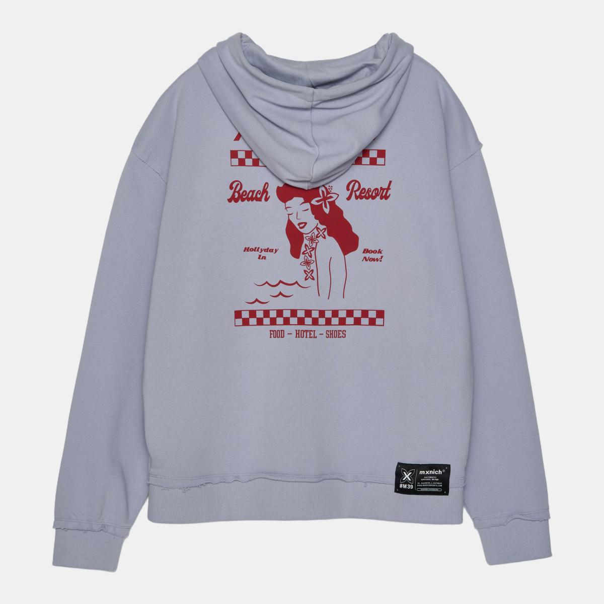 Sudadera de casual de hombre aloha purple MUNICH - Violeta Violeta-2