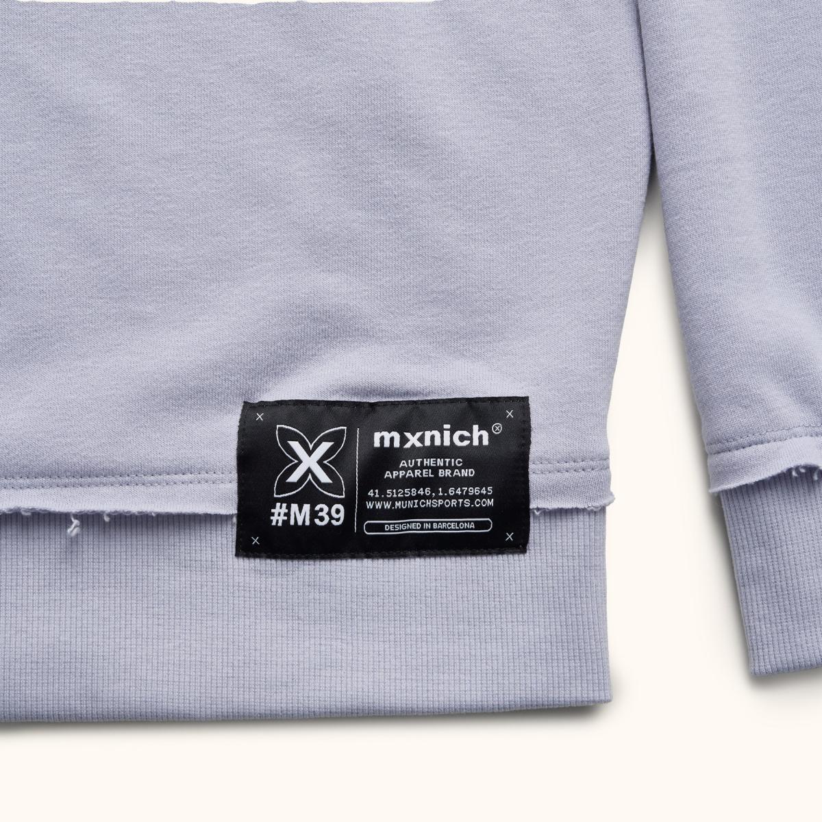 Sudadera de casual de hombre aloha purple MUNICH - Violeta Violeta-6
