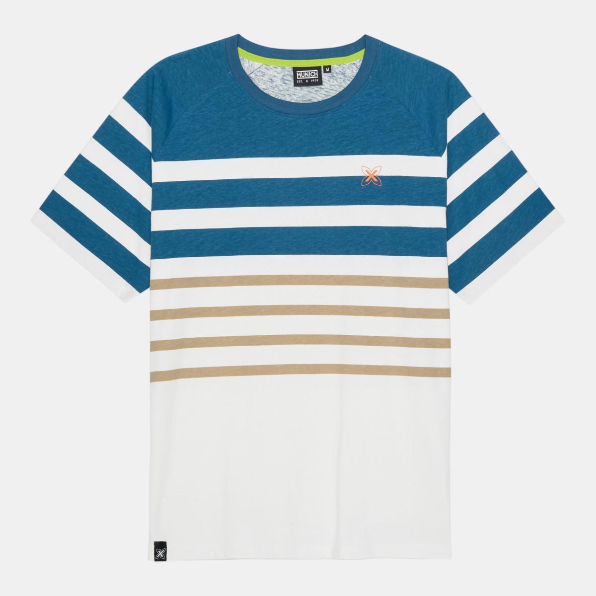 Imagen 0 de Camiseta de casual de hombre dipak ocean MUNICH Azul