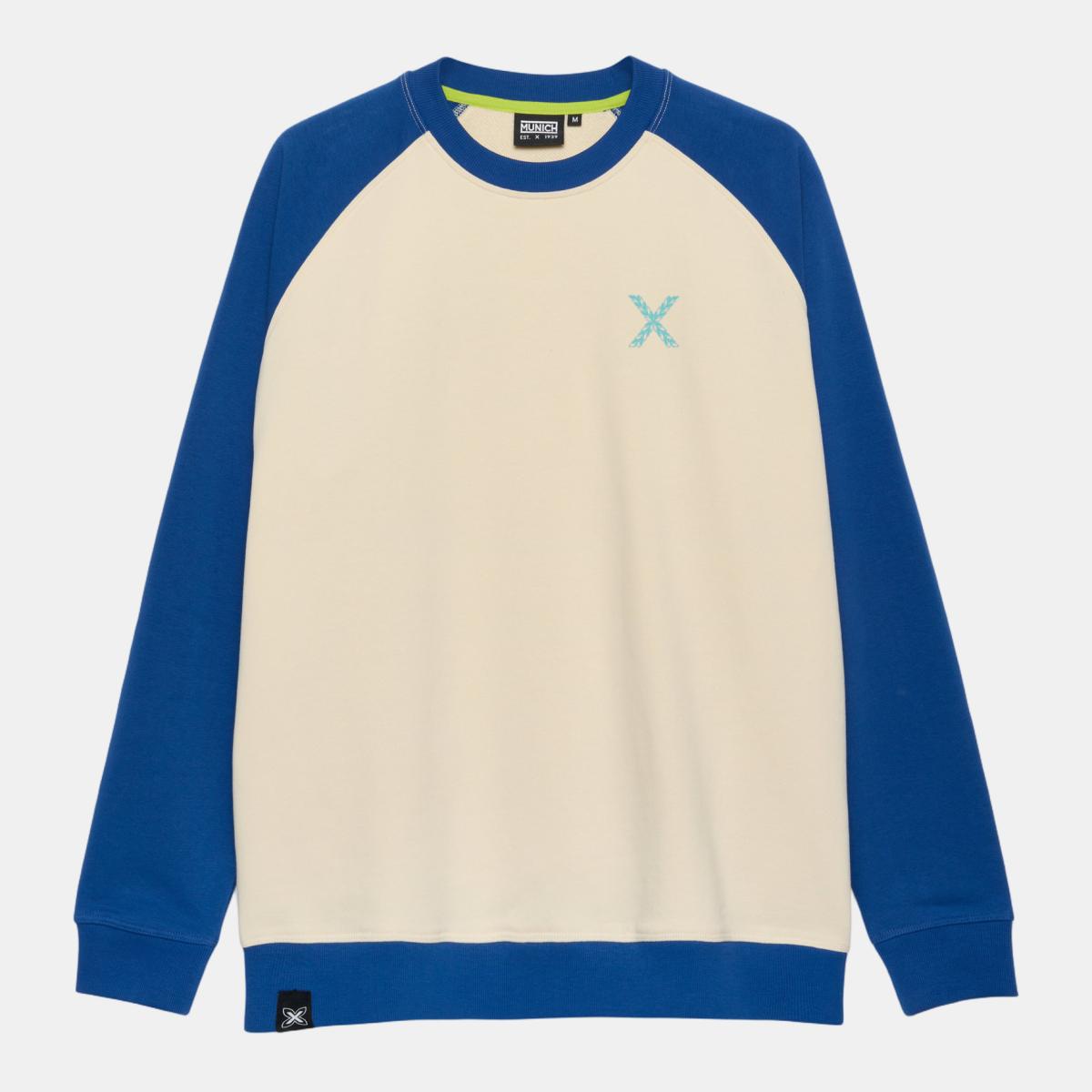 Sudadera de casual de hombre lifestyle chad blue MUNICH - Azul Azul-1