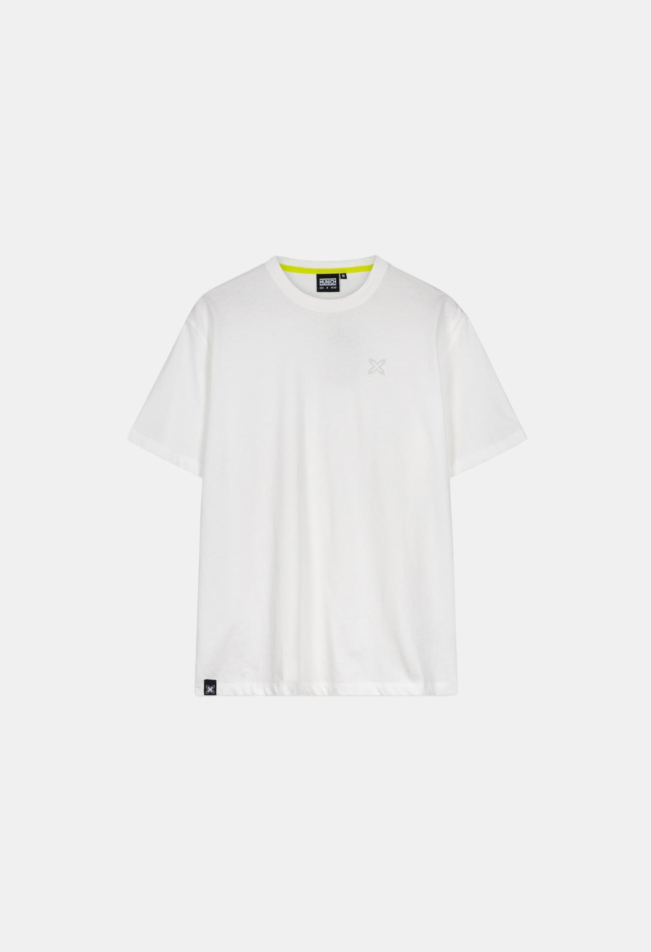 Imagen 0 de Camiseta de casual de hombre white MUNICH Blanco