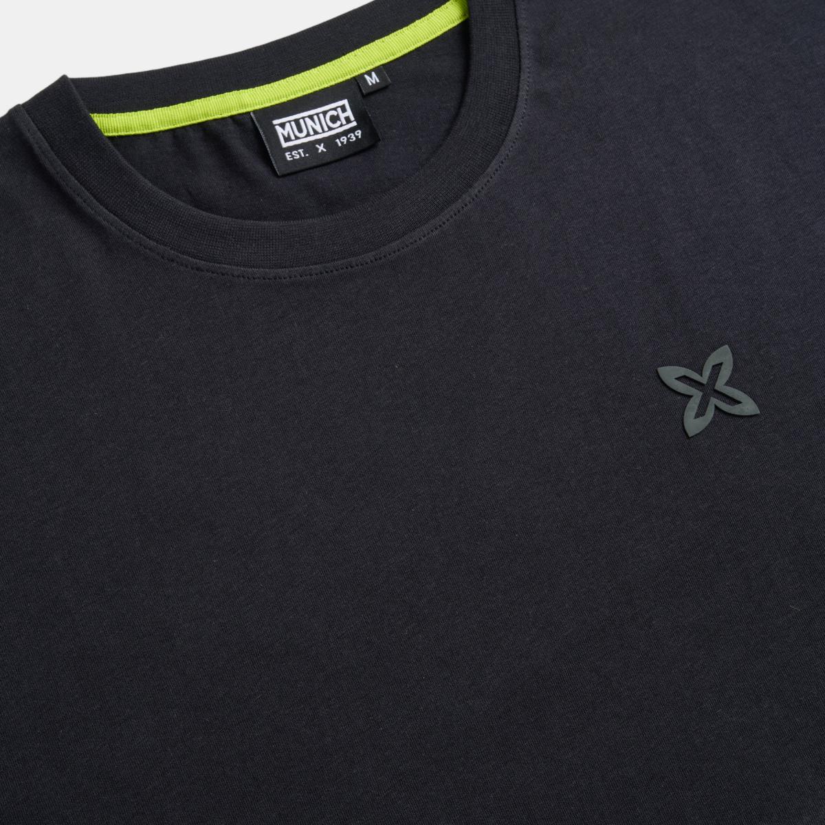 Camiseta de casual de hombre black MUNICH - Negro Negro-3