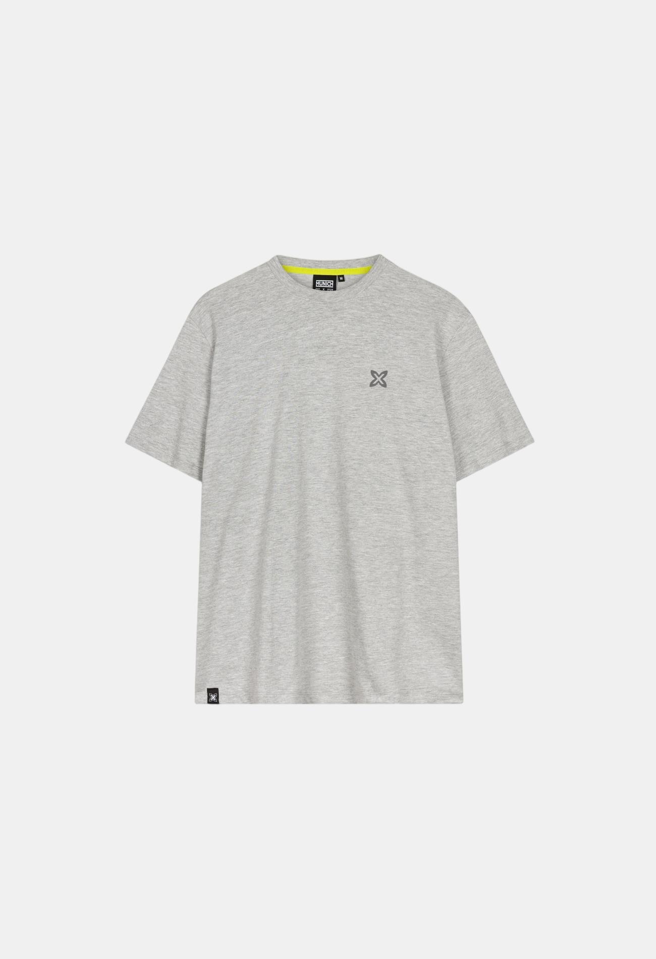 Imagen 1 de Camiseta de casual de hombre grey melange MUNICH - Gris Gris
