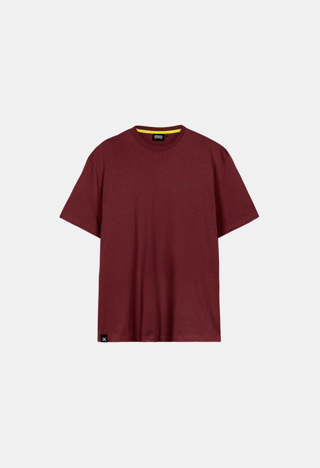 Imagen 0 de Camiseta de casual de hombre wine MUNICH Burdeos