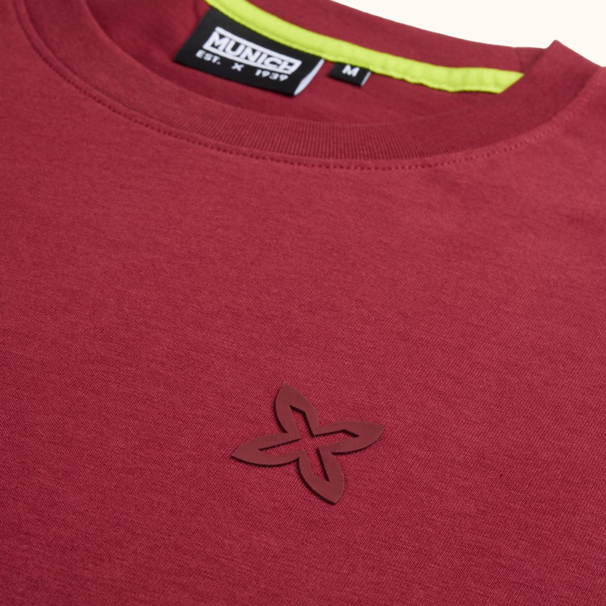 Camiseta de casual de hombre wine MUNICH - Burdeos Burdeos-3