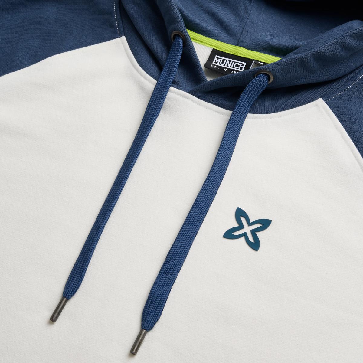 Sudadera de casual de hombre essentials hoodie bicolor navy MUNICH - Multicolor Multicolor-3
