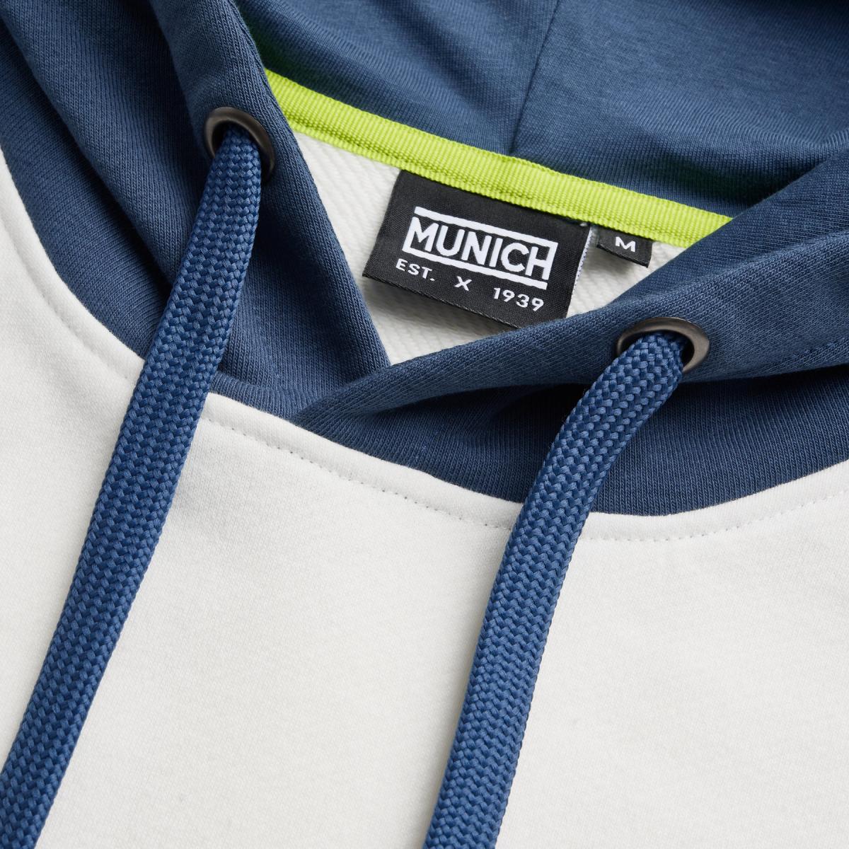 Sudadera de casual de hombre essentials hoodie bicolor navy MUNICH - Multicolor Multicolor-4