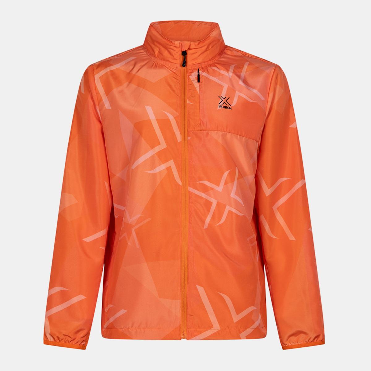 Imagen 0 de Cortavientos de padel de hombre orange MUNICH Naranja
