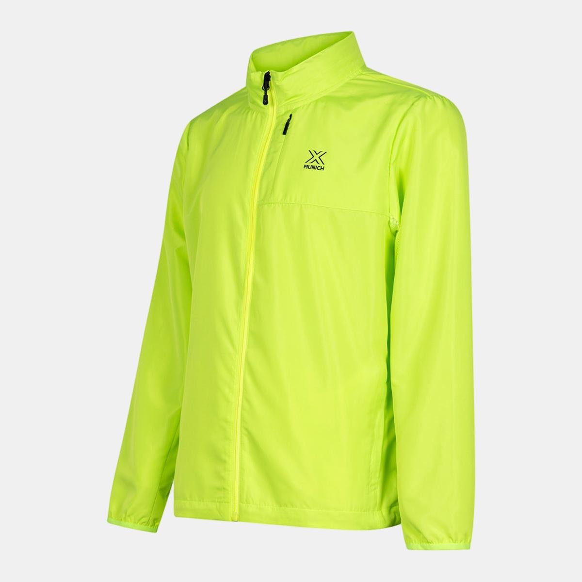 Cortavientos de padel de hombre lime MUNICH - Amarillo claro Amarillo claro-4