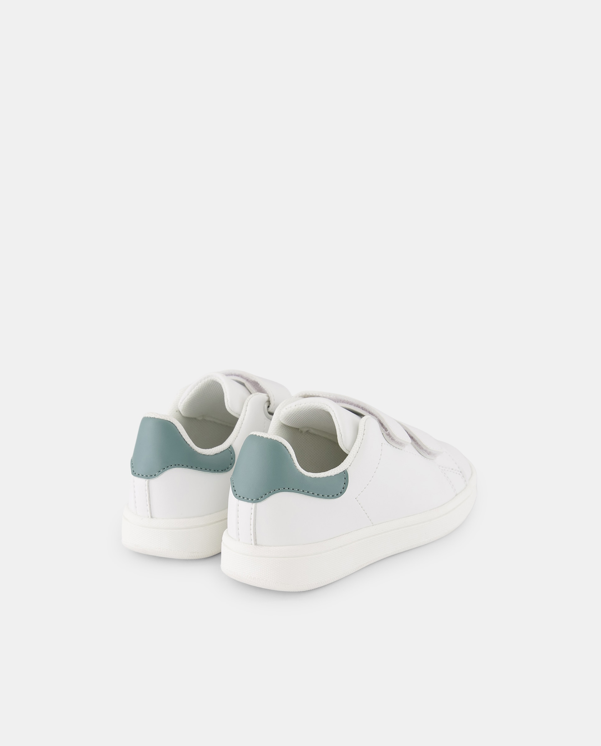 Deportivo bebés velcro detalle trasero color Verde-3