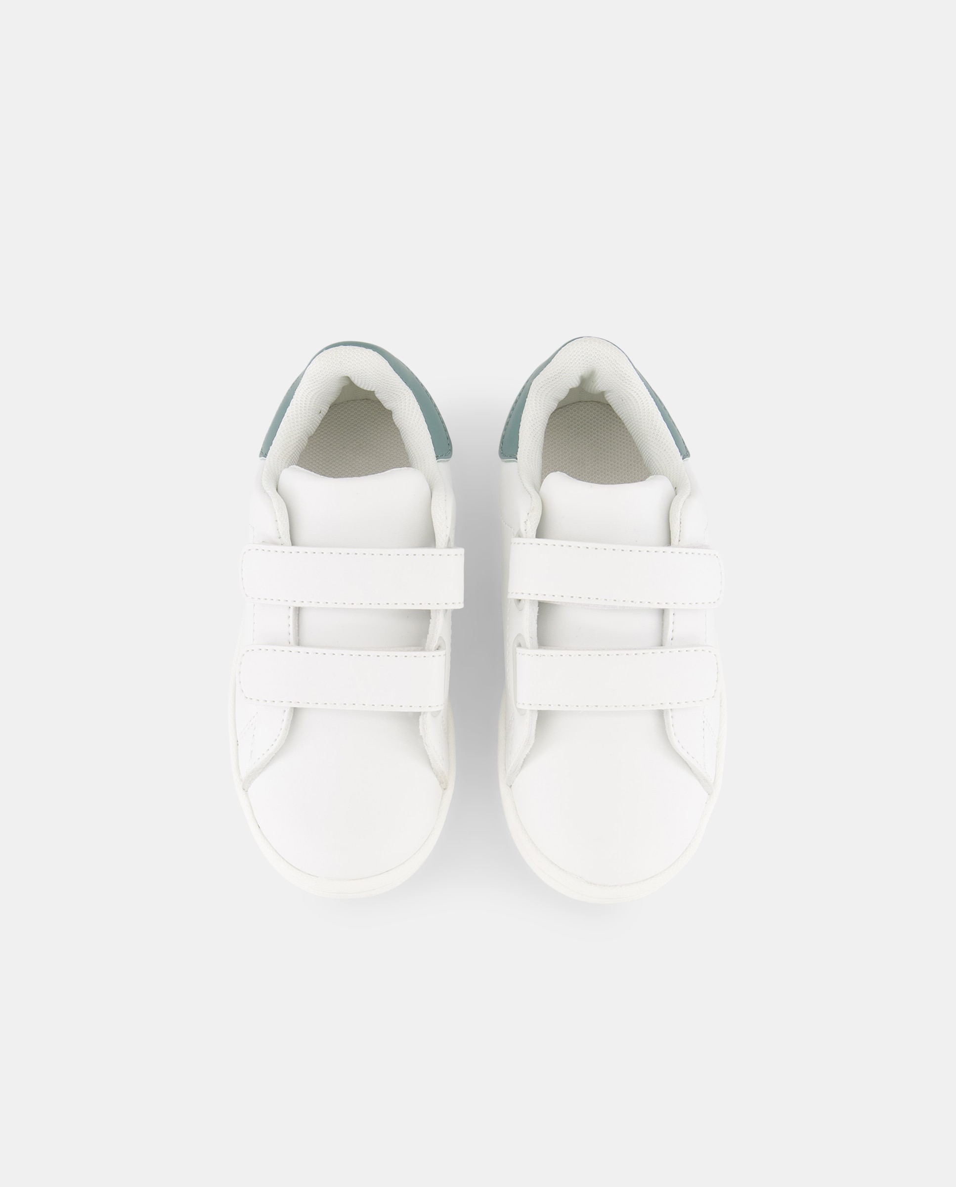 Deportivo bebés velcro detalle trasero color Verde-4