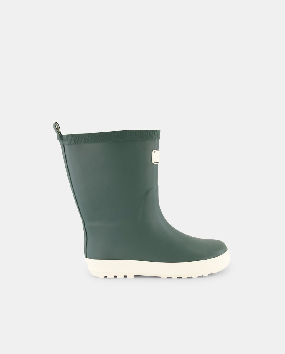 Bota de agua infantil básica Verde-1