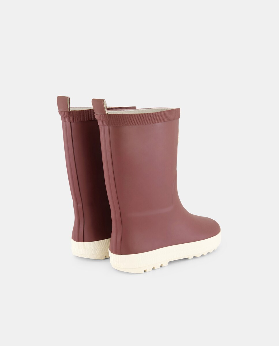 Bota de agua infantil básica Morado-3