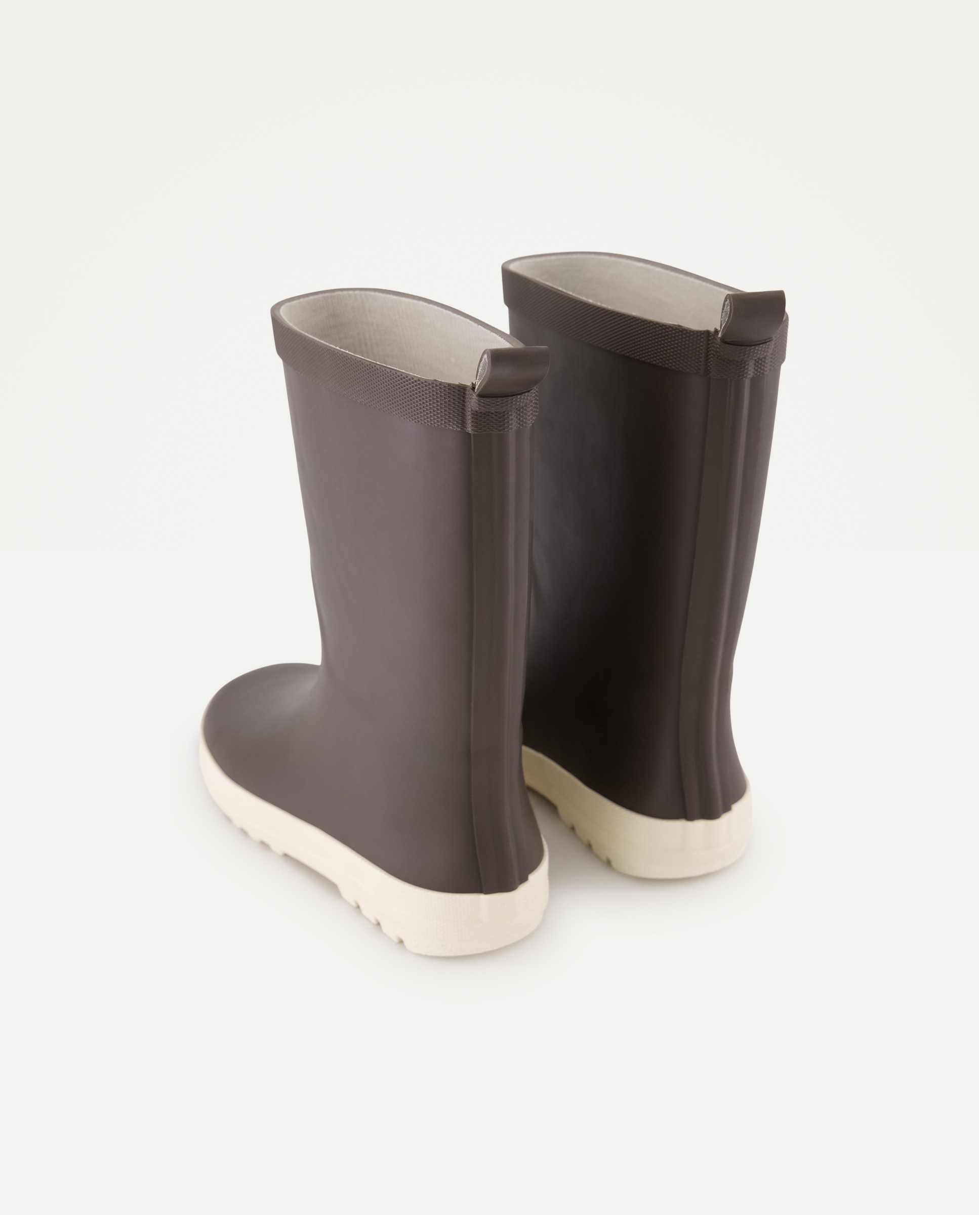 Bota de agua infantil básica Marrón-3