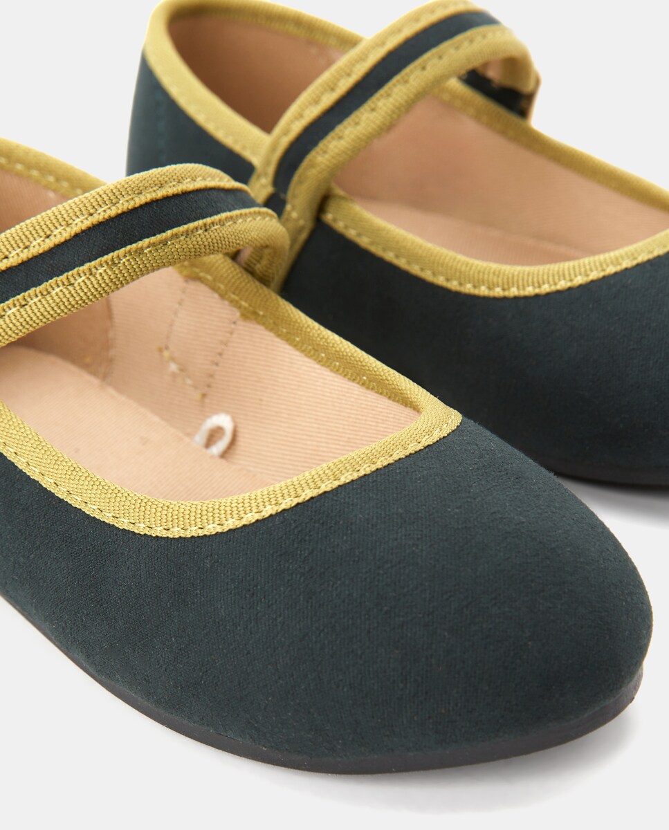 Merceditas bebé Verde-5