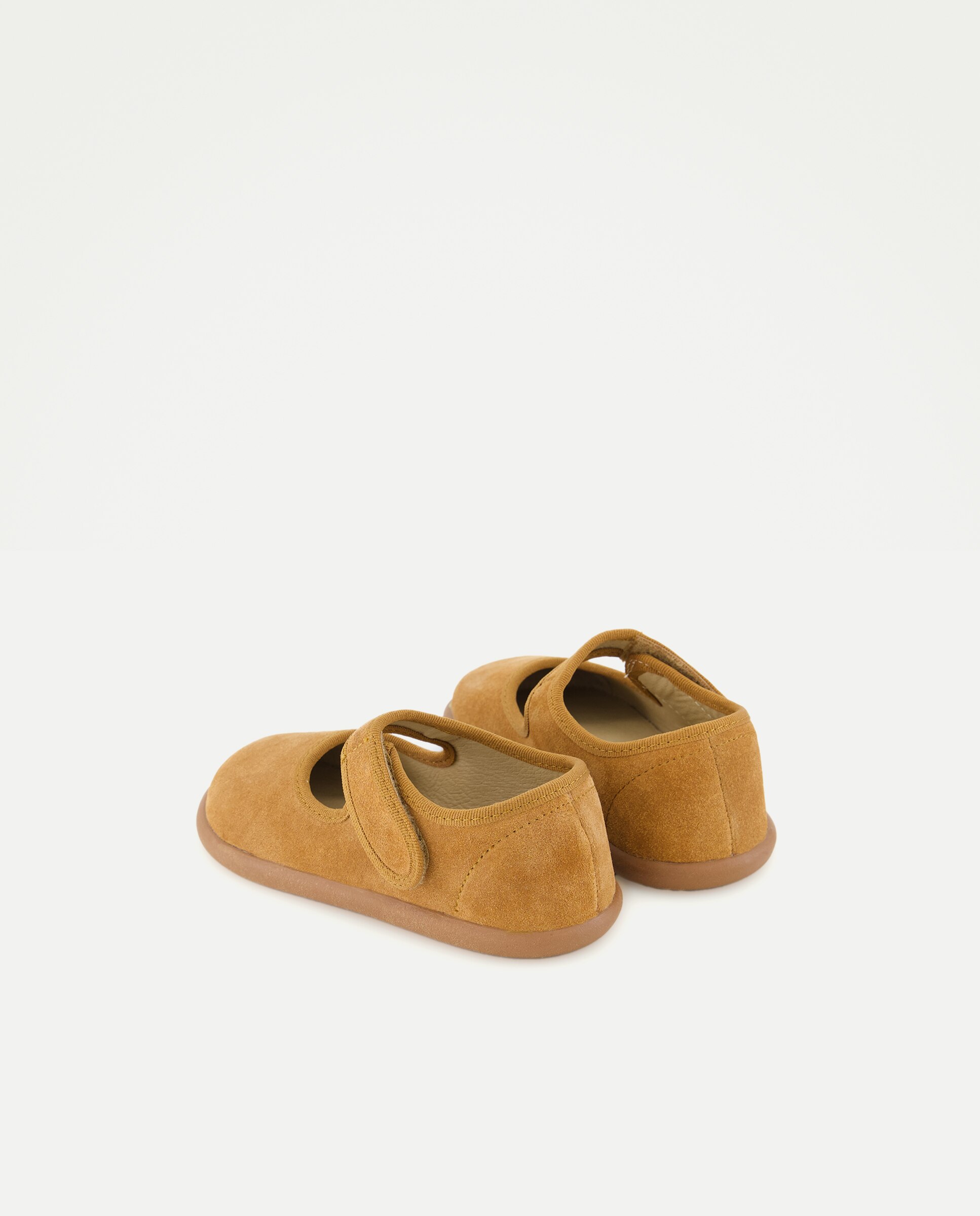 Merceditas bebé suela flexible serraje 730 Camel-3
