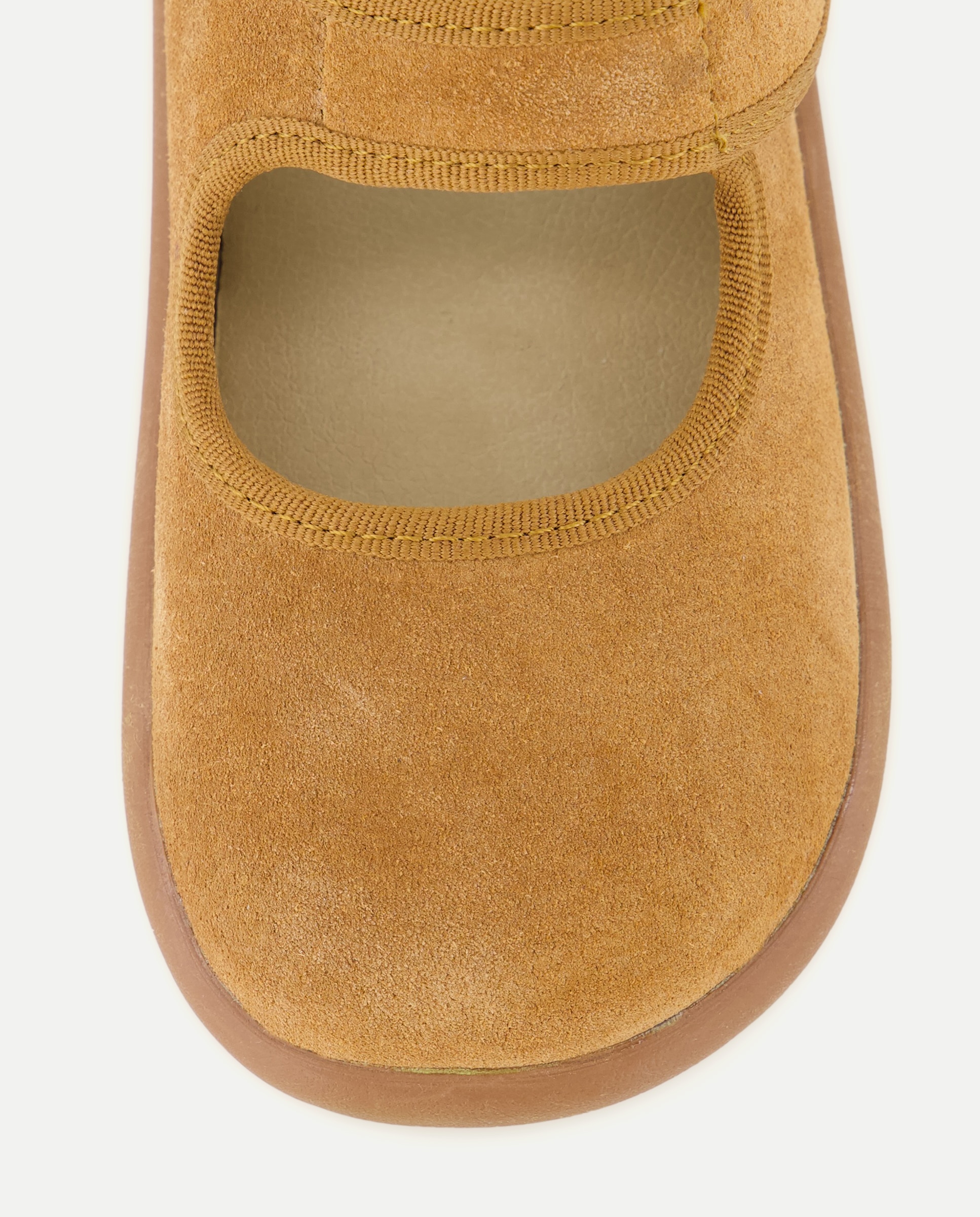Merceditas bebé suela flexible serraje 730 Camel-5