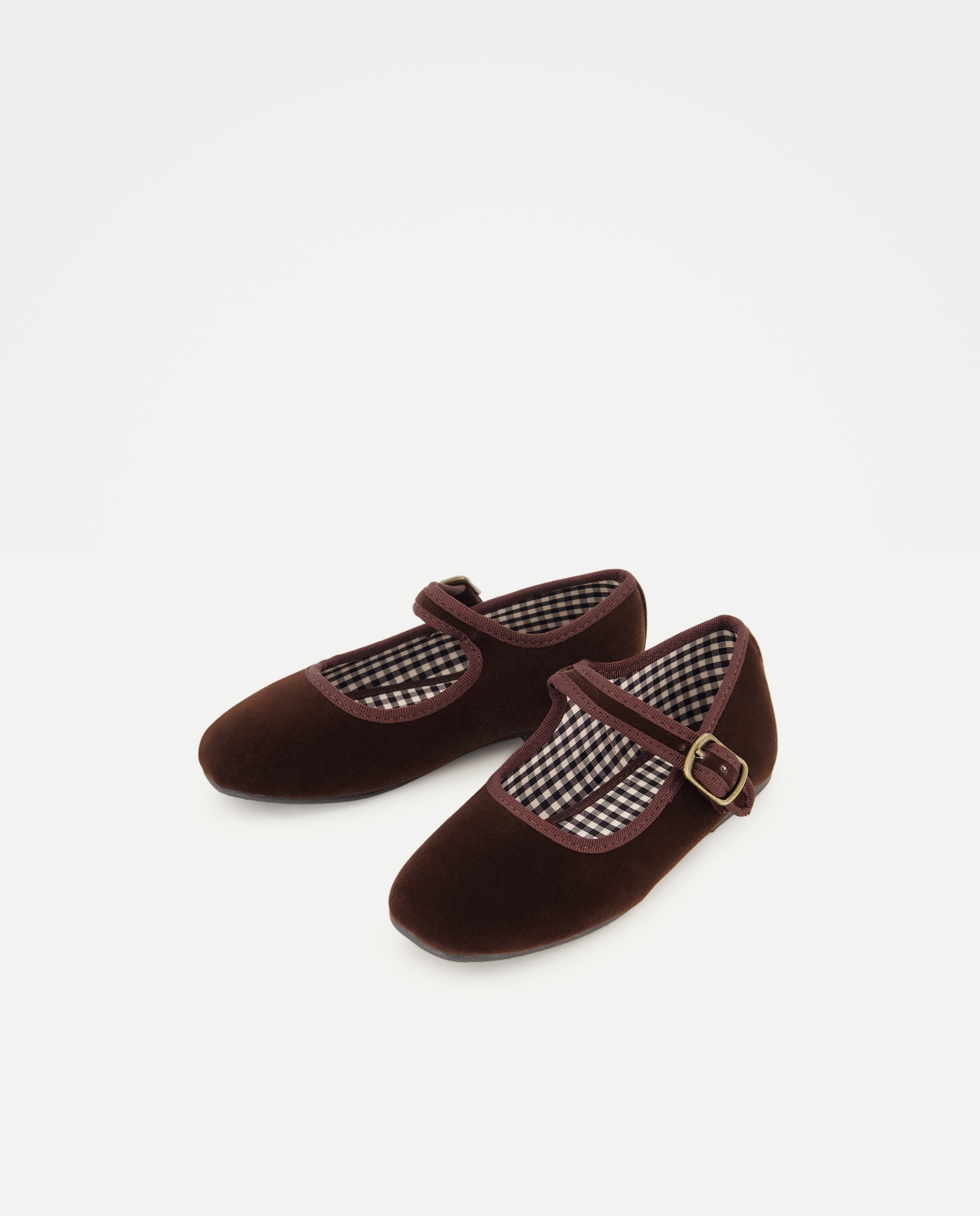 Merceditas bebé terciopelo Chocolate-2