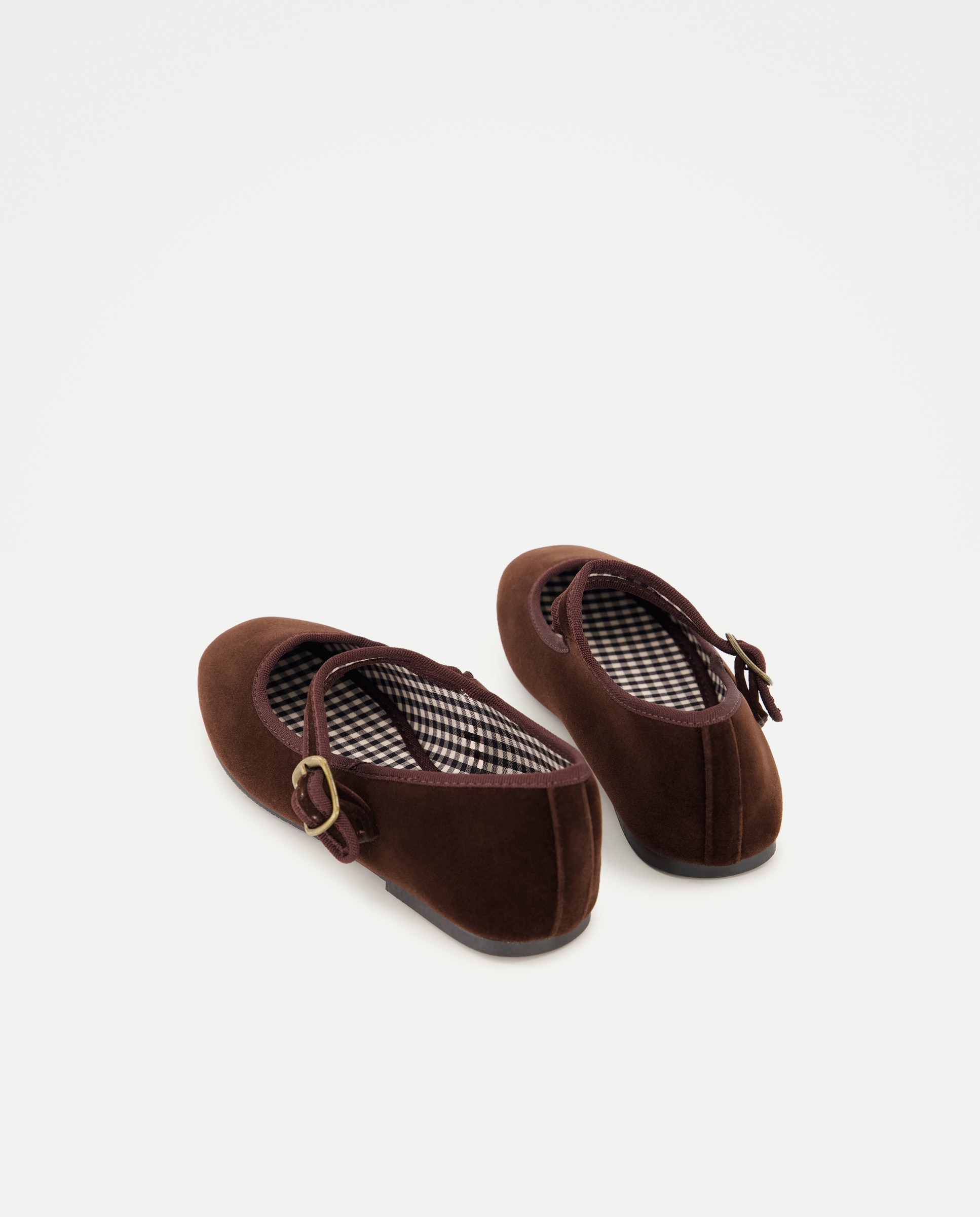 Merceditas niña terciopelo Chocolate-3