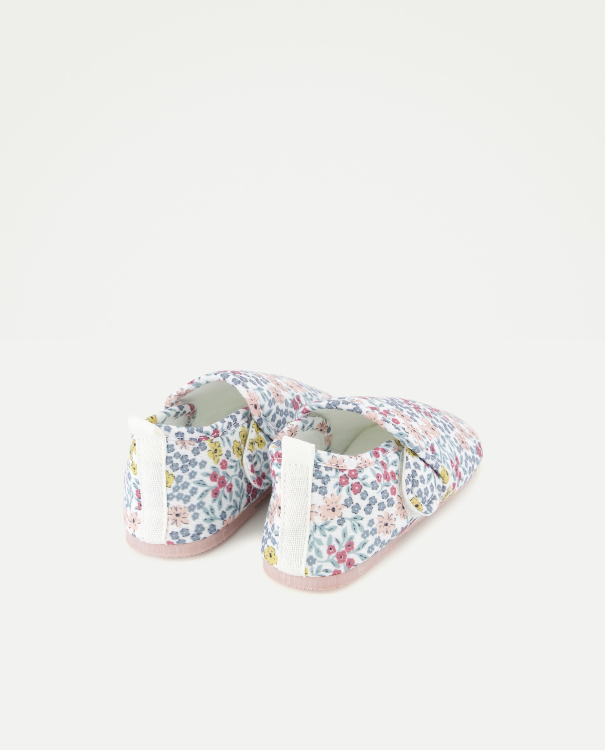 Zapatilla bebés estampada Blanco roto-3