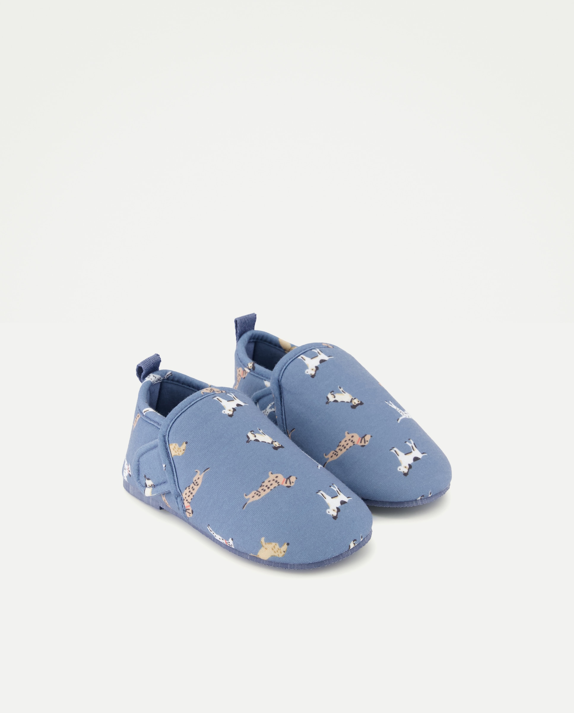 Zapatilla bebés estampada 440 Azulón-2