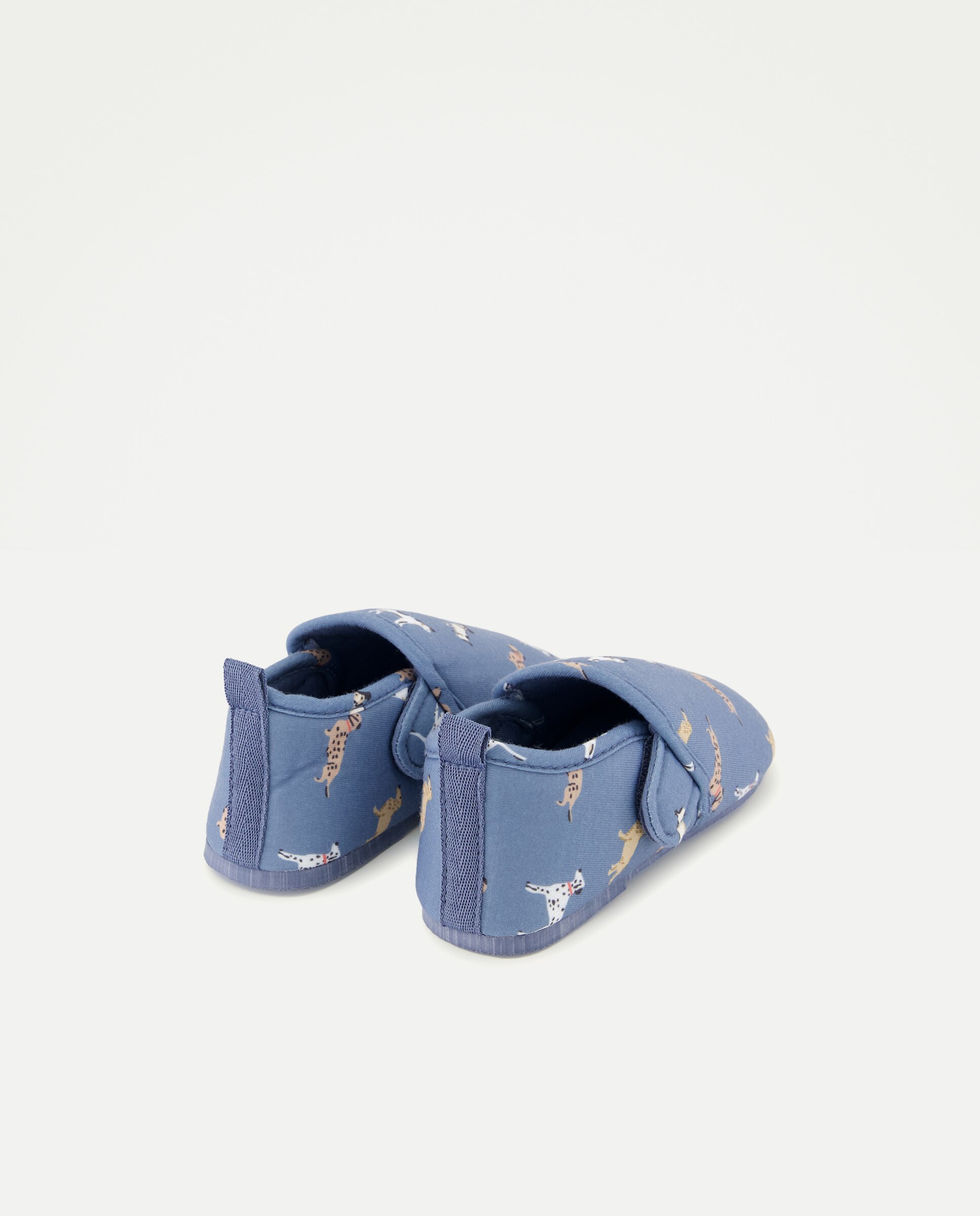 Zapatilla bebés estampada 440 Azulón-3