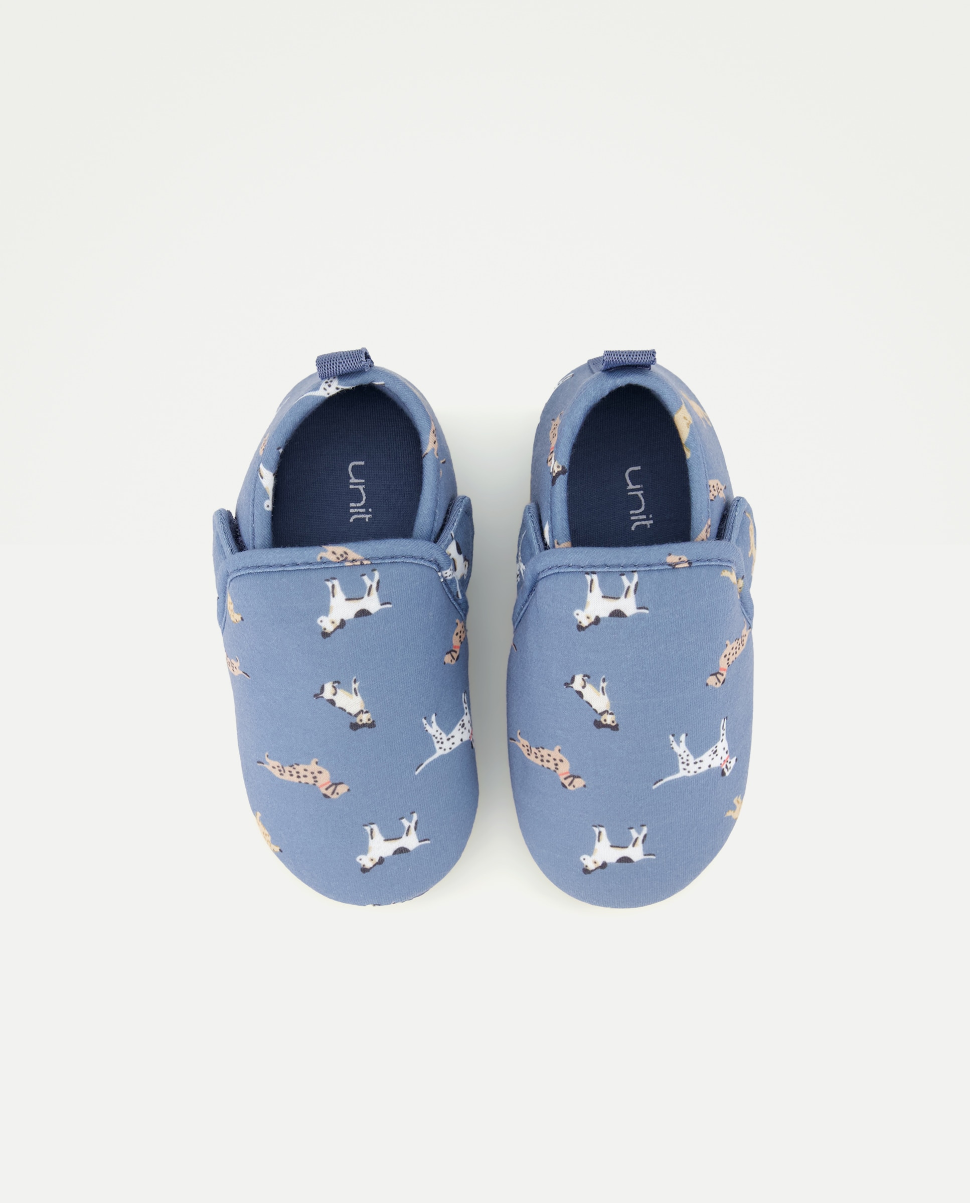 Zapatilla bebés estampada 440 Azulón-4