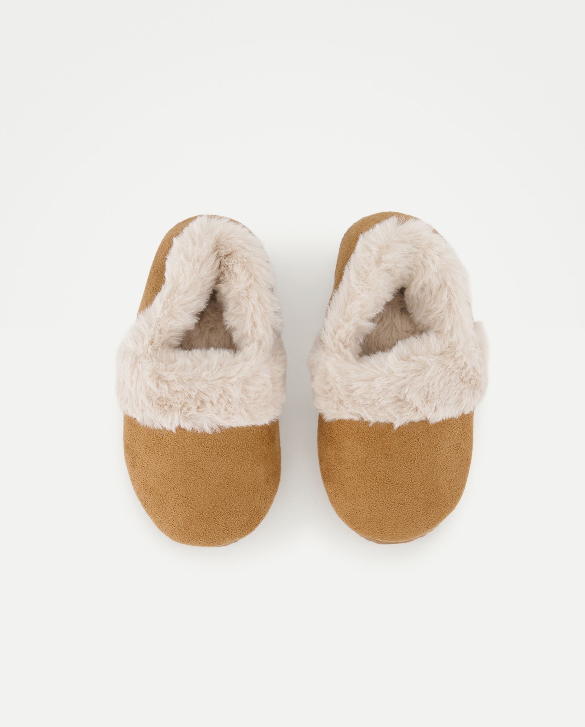 Zapatilla bebés forrada pelito 730 Camel-4