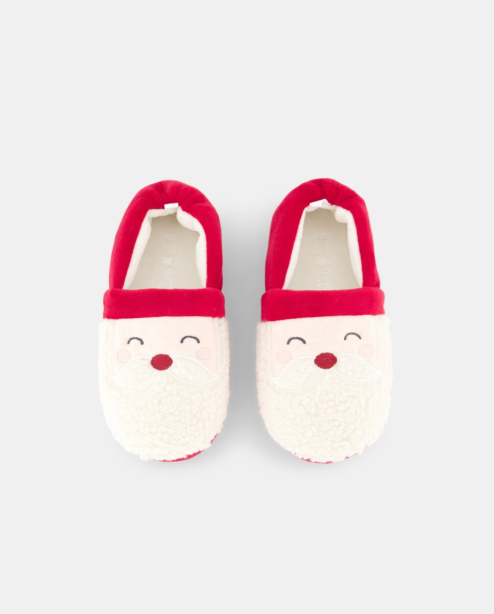 Zapatilla infantil navidad 600 Rojo-4