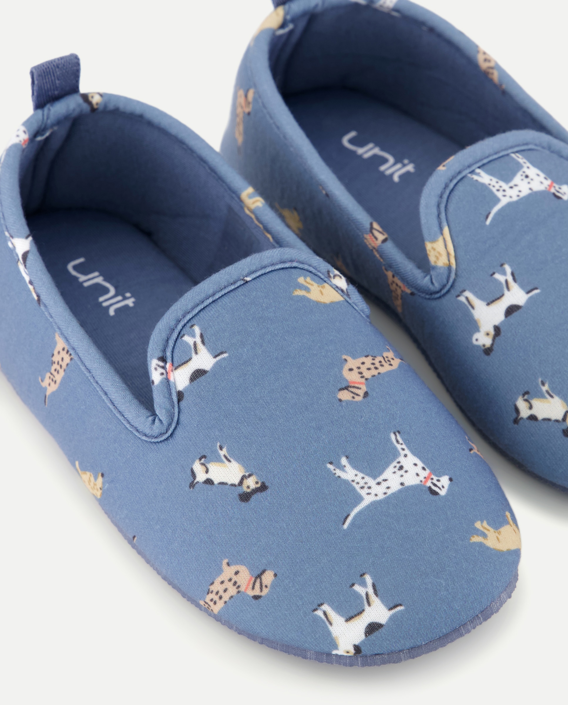 Zapatilla infantil estampada 440 Azulón-5