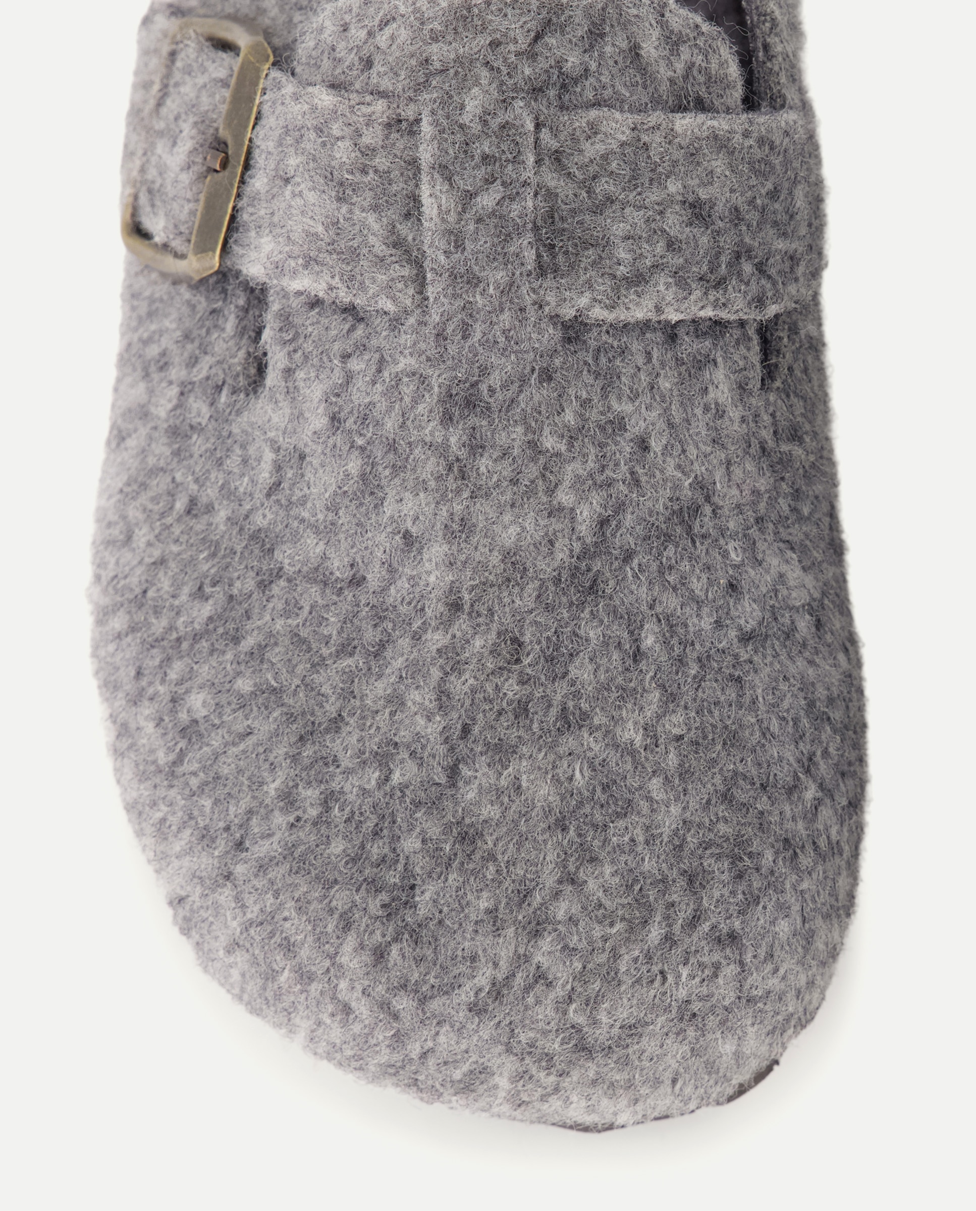 Zapatilla infantil tipo zueco 820 Gris medio-5