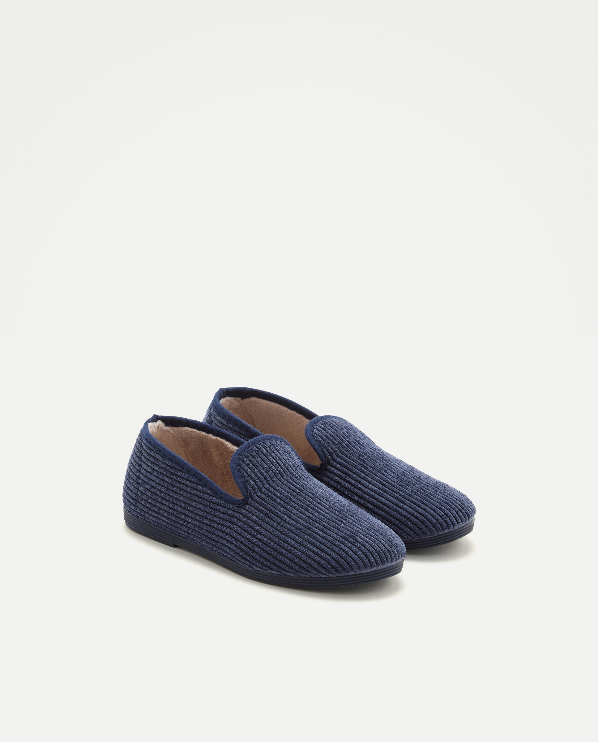 Zapatilla infantil pana clásica Azul marino-2