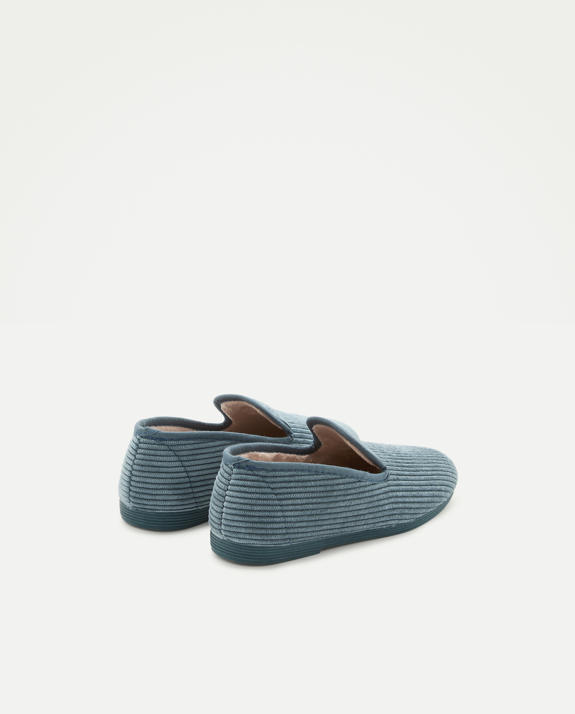 Zapatilla infantil pana clásica Verde-3