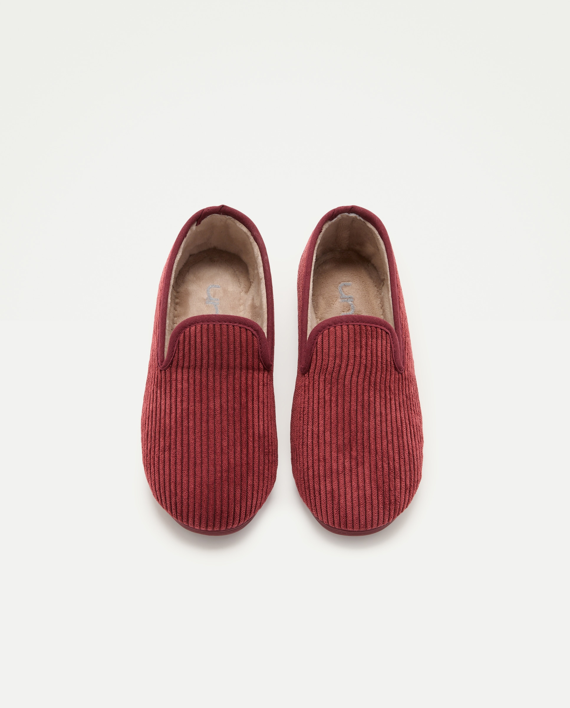 Zapatilla infantil pana clásica Burdeos-4