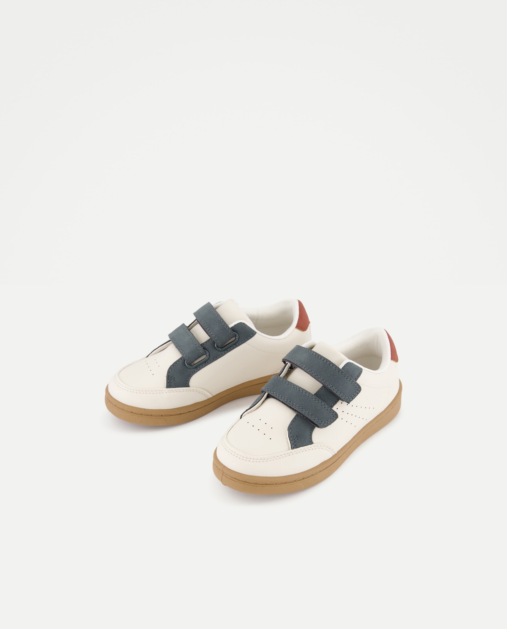 Deportivo bebés velcro con banda color 530 Verde oscuro-2