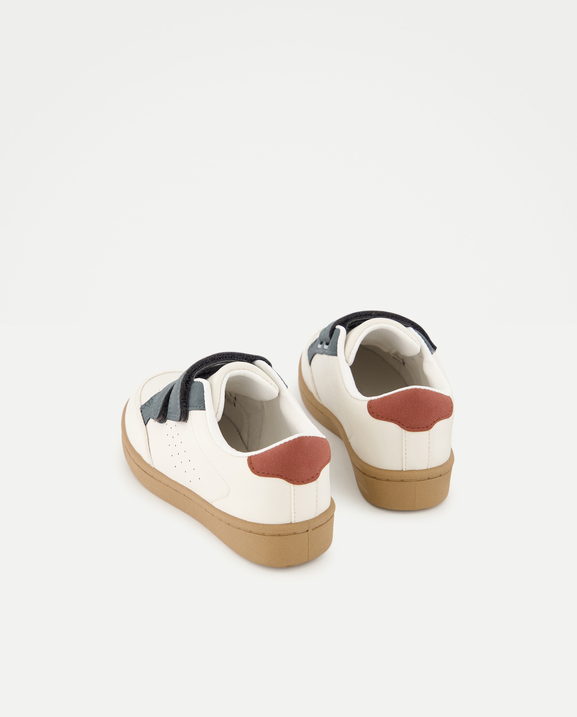 Deportivo bebés velcro con banda color 530 Verde oscuro-3