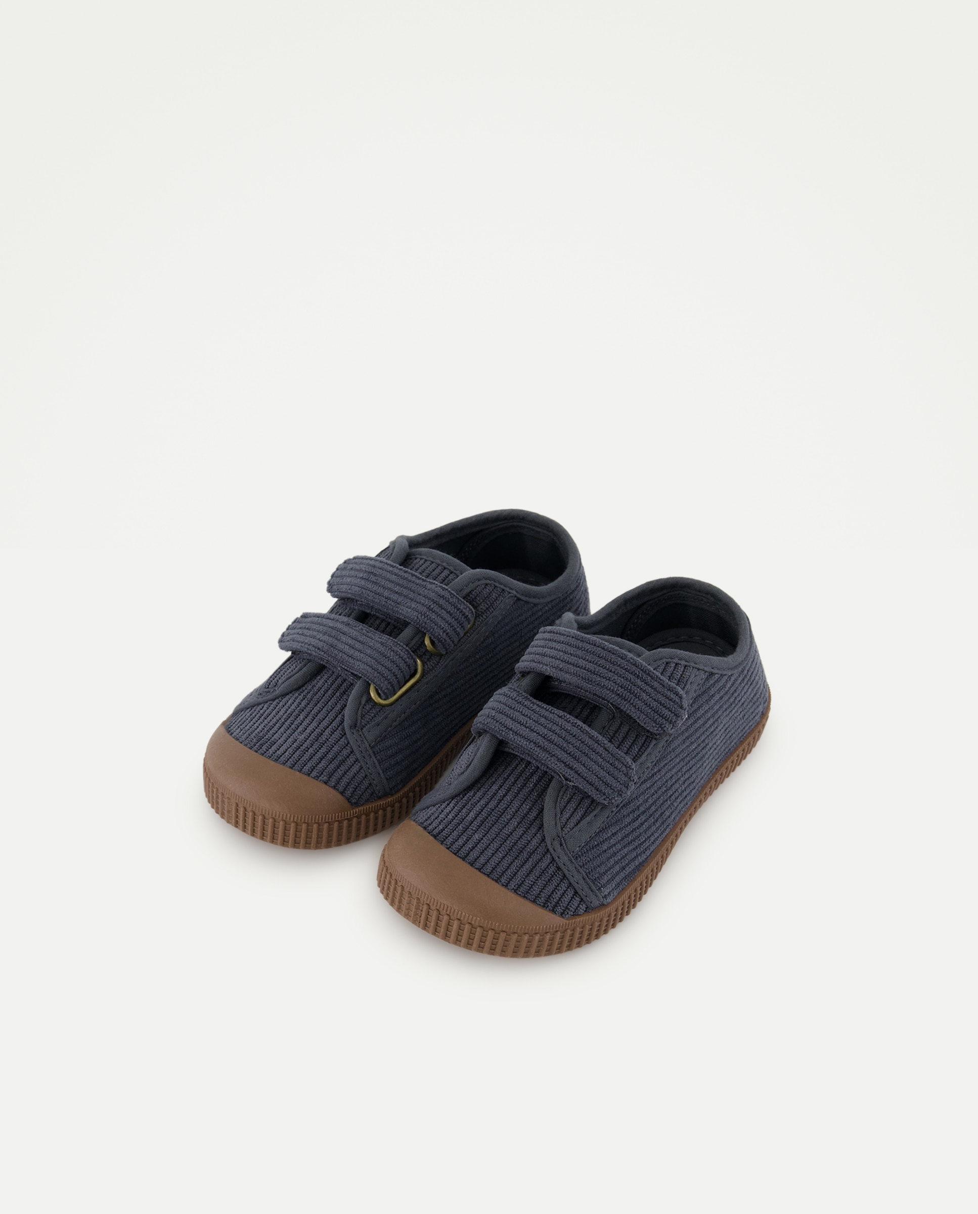 Bamba bebés pana con velcro 580 Musgo-2