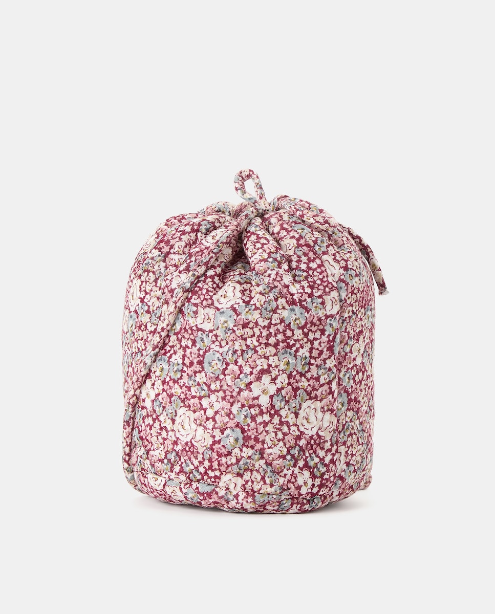 Bolso bombonera estampado Ciruela-2