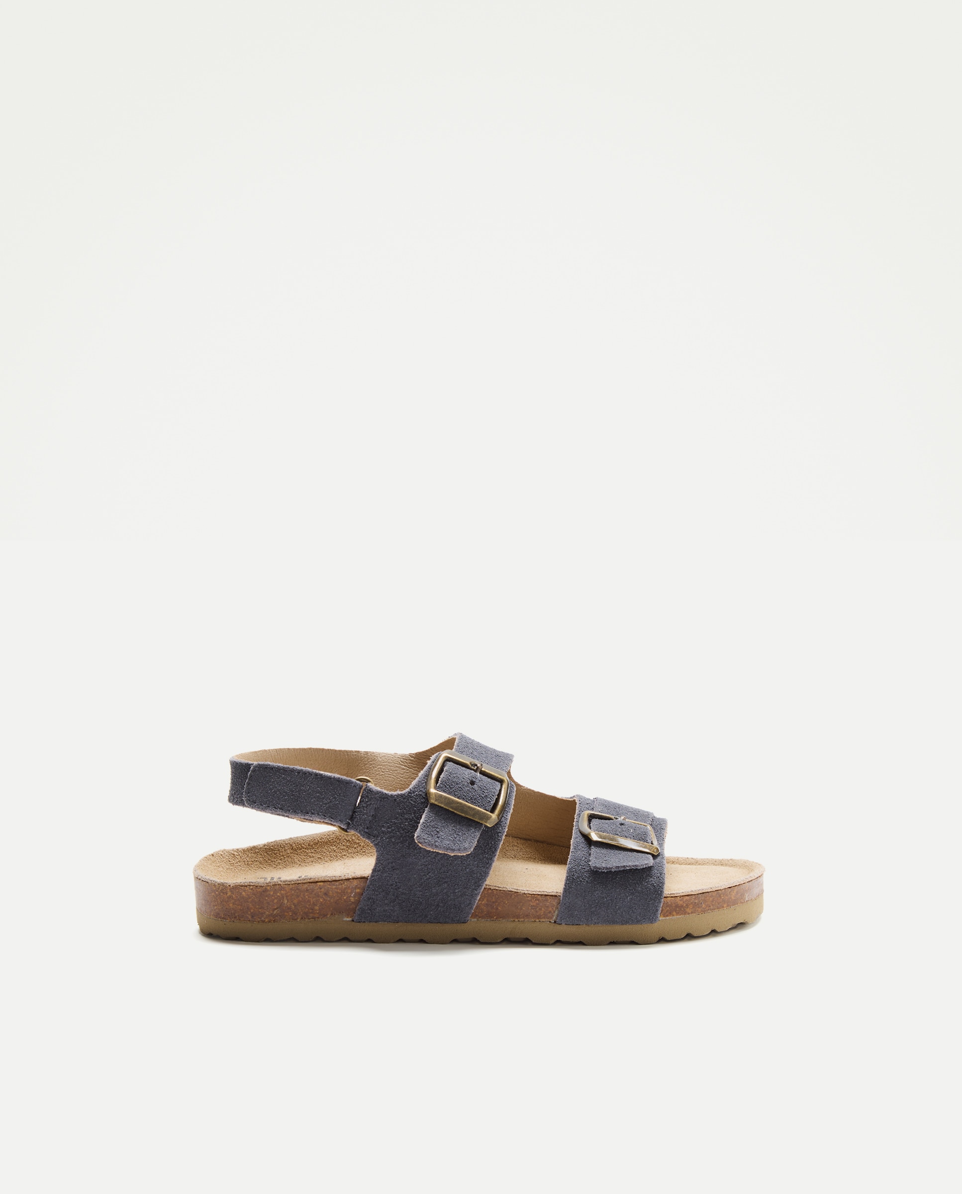 Imagen 0 de Sandalia infantil bio de piel con hebillas