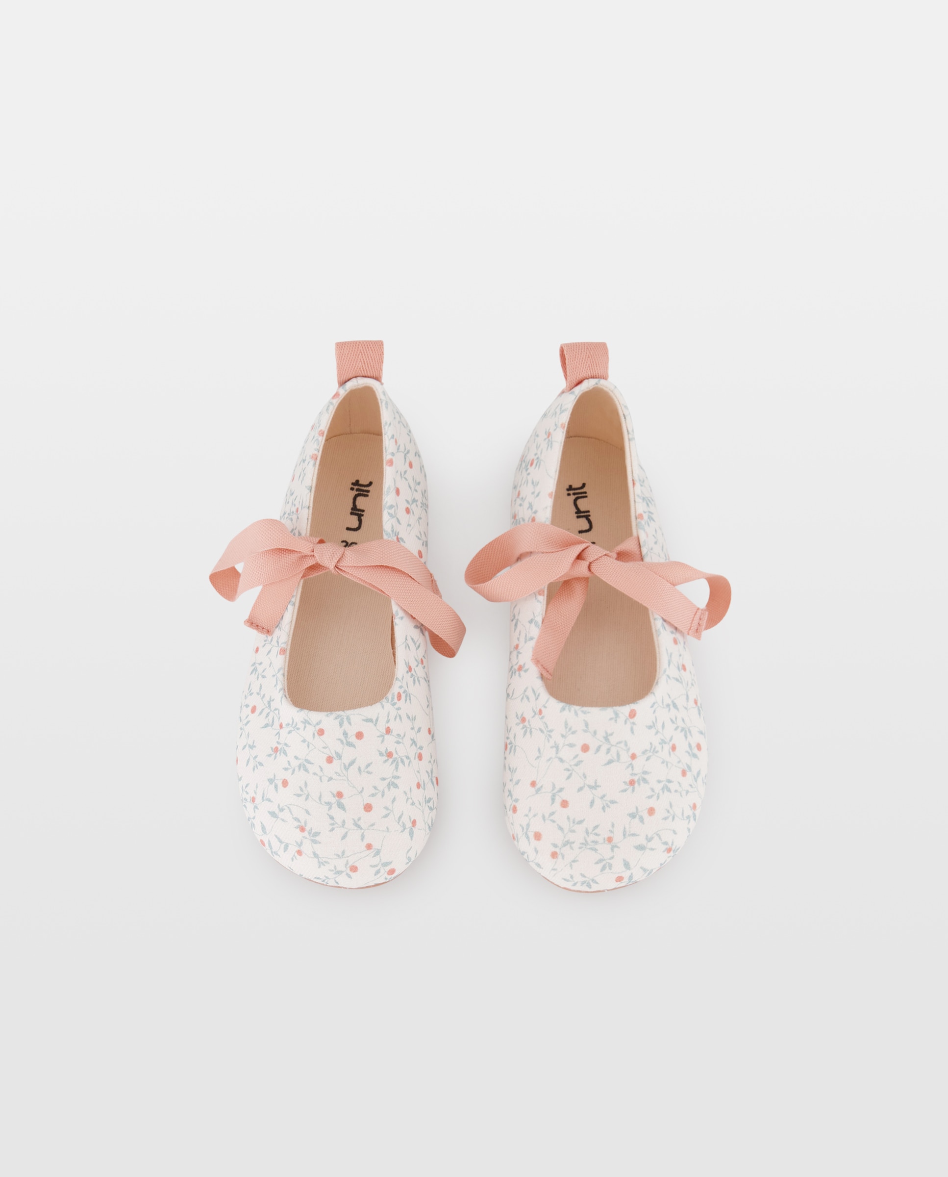 Zapatilla bailarina bebés estampada 770 Terracota-4