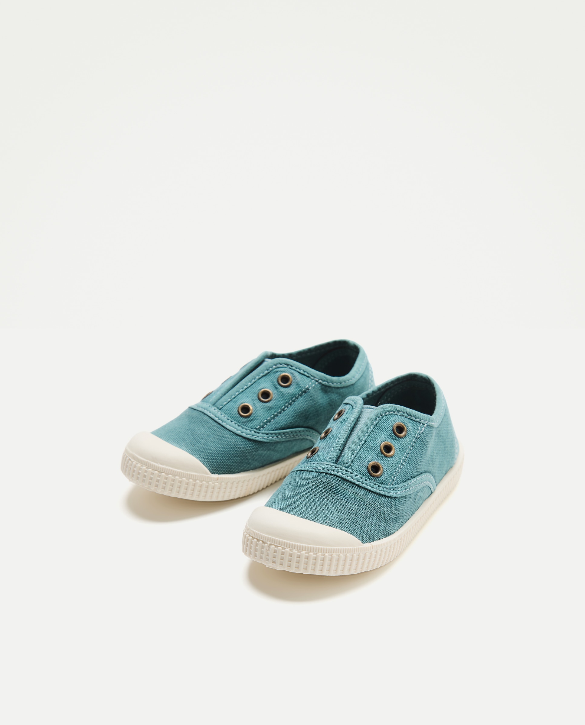 Lona bebés con puntera suela flexible 530 Verde oscuro-2