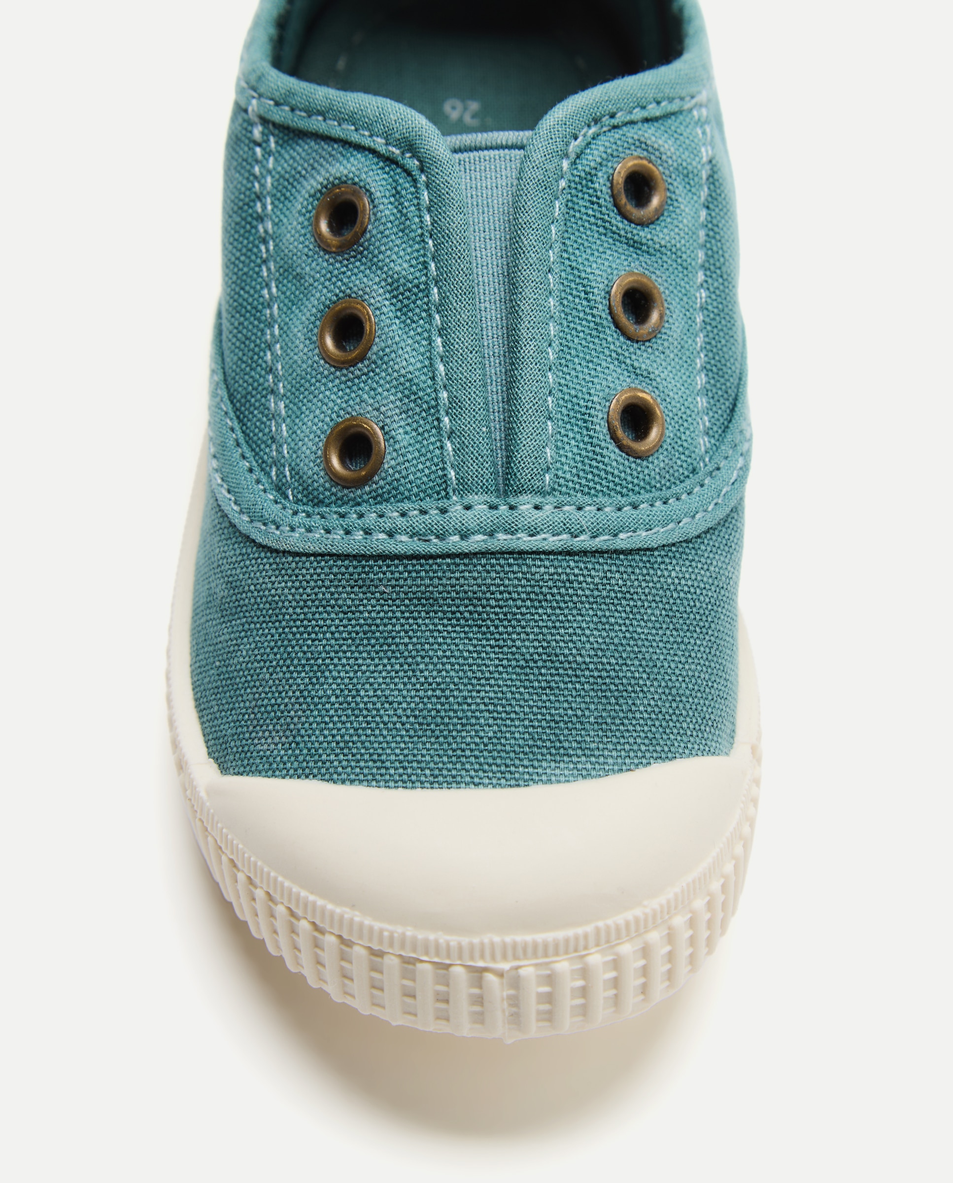 Lona bebés con puntera suela flexible 530 Verde oscuro-5